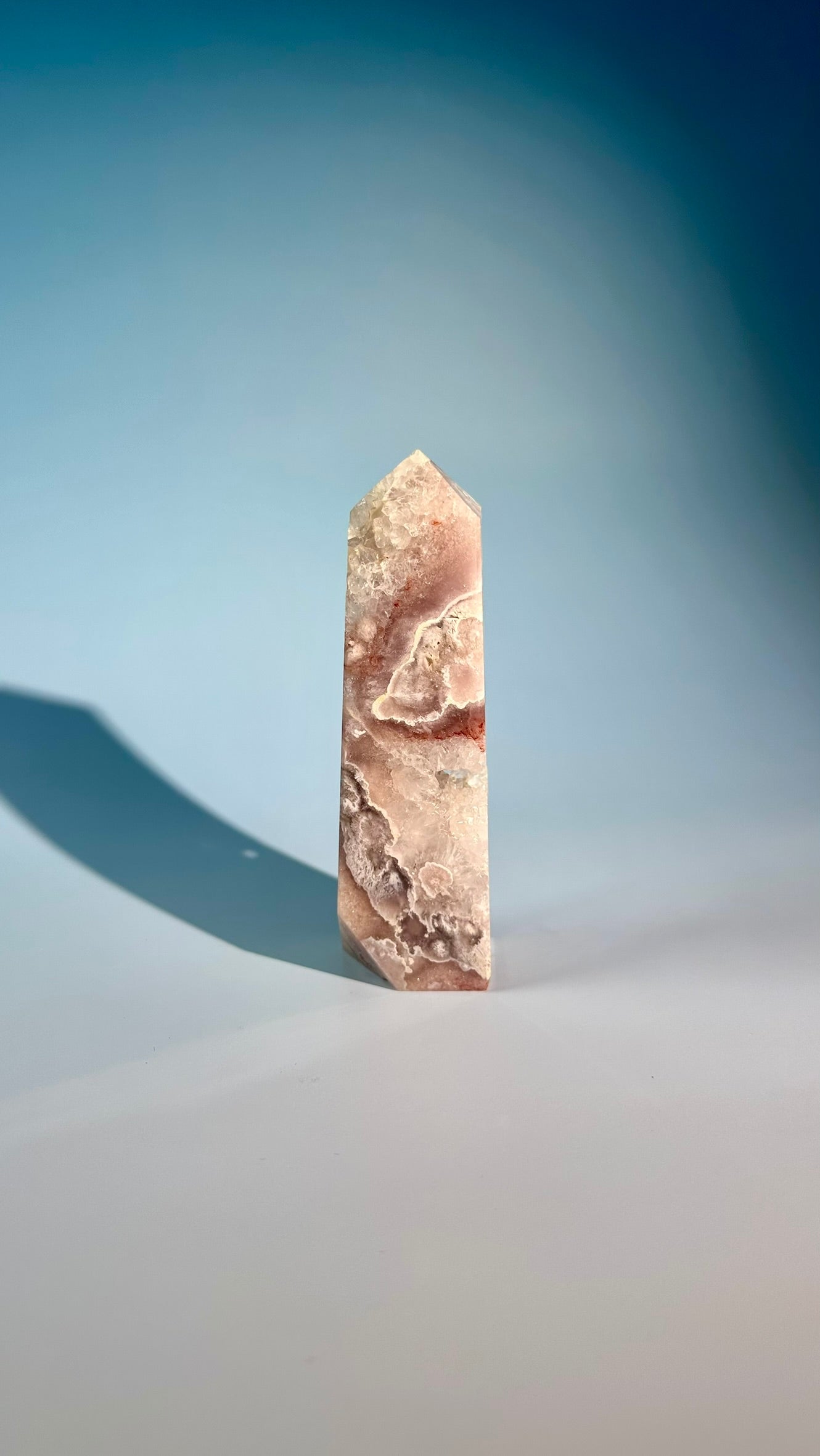 Pink Amethyst Obelisk – Option C