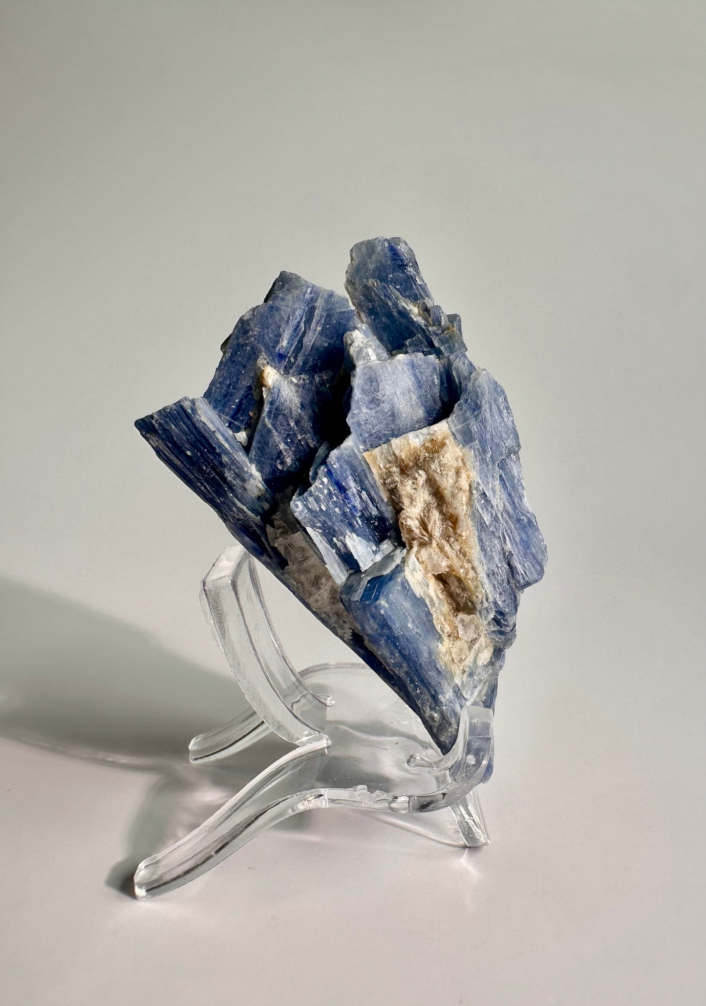 Kyanite in Quartz Cluster - B