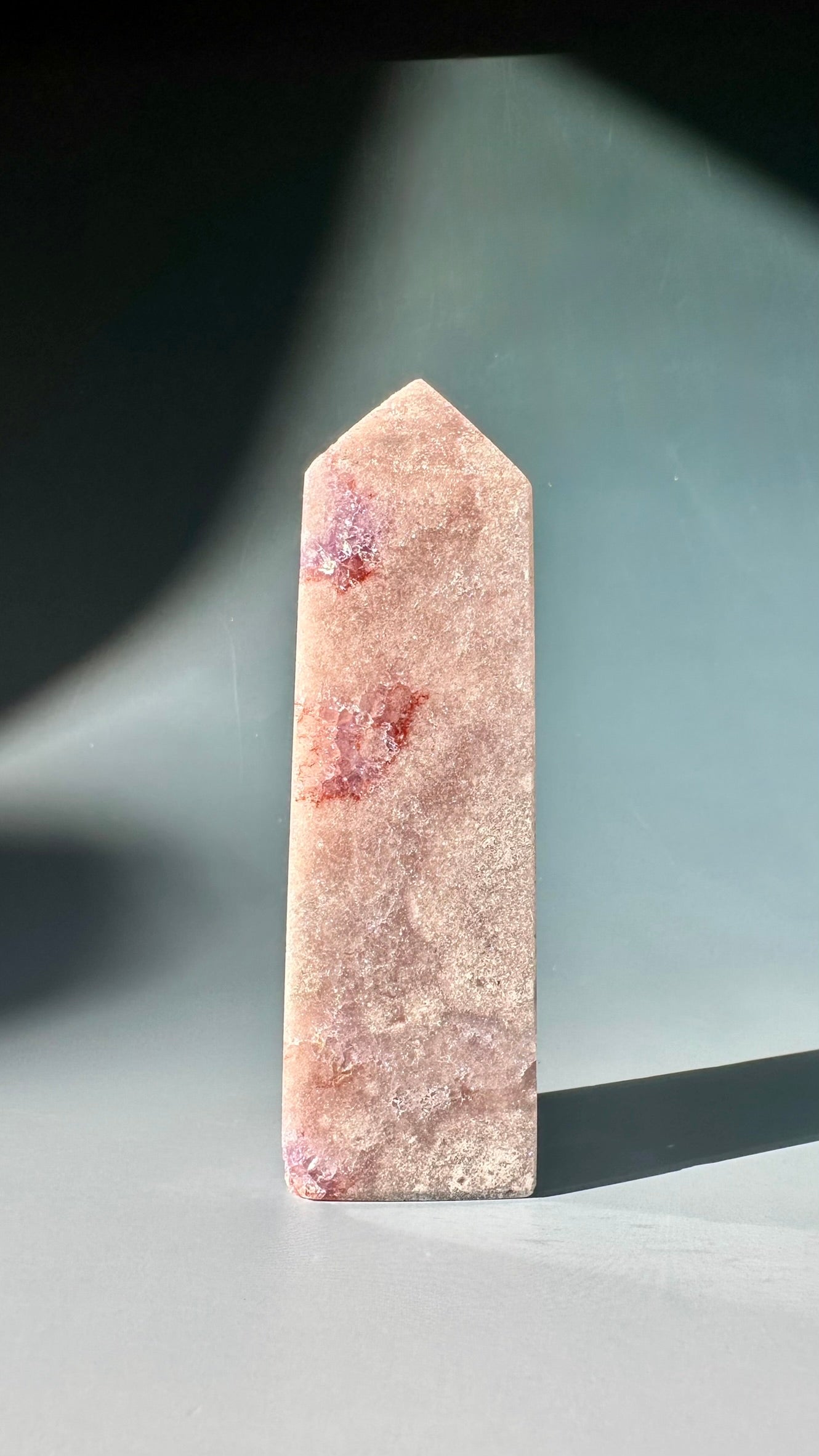 Pink Amethyst Obelisk – Option B