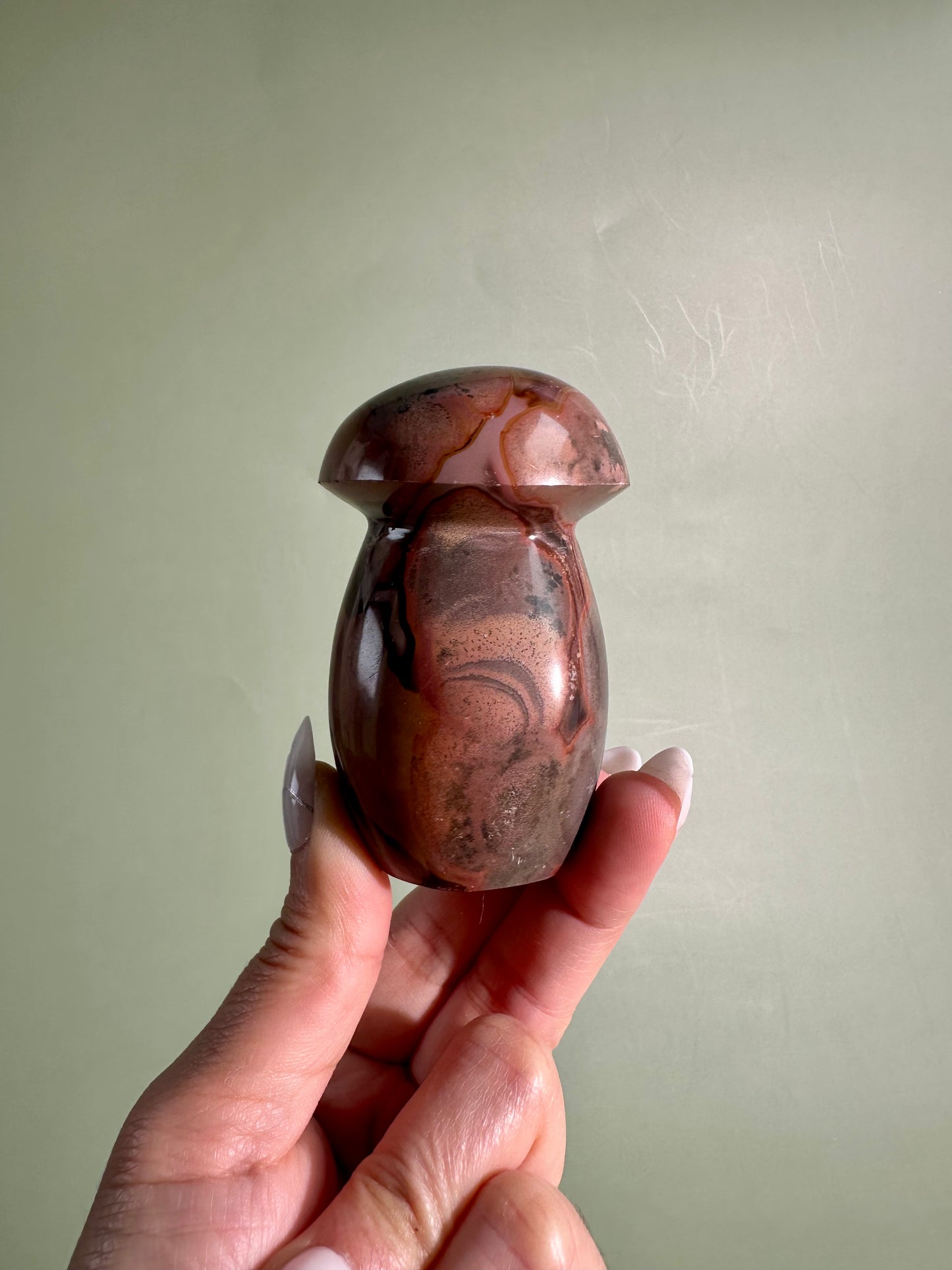 Polychrome Jasper Mushroom – Option F