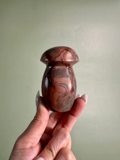 Polychrome Jasper Mushroom – Option F
