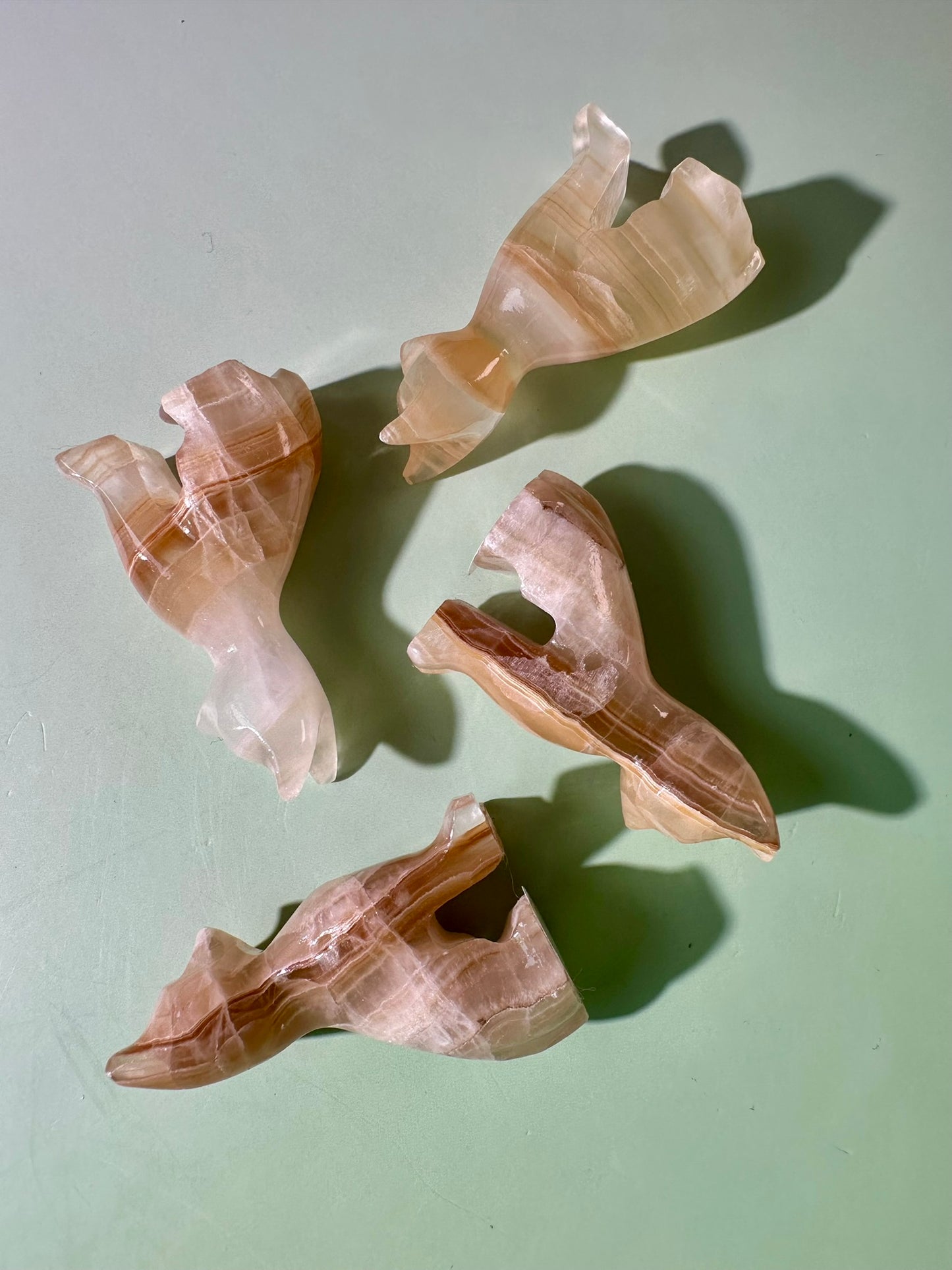 Intuitively Chosen Onyx Sitting Cat Carving | Protection, Strength & Grounding Crystal