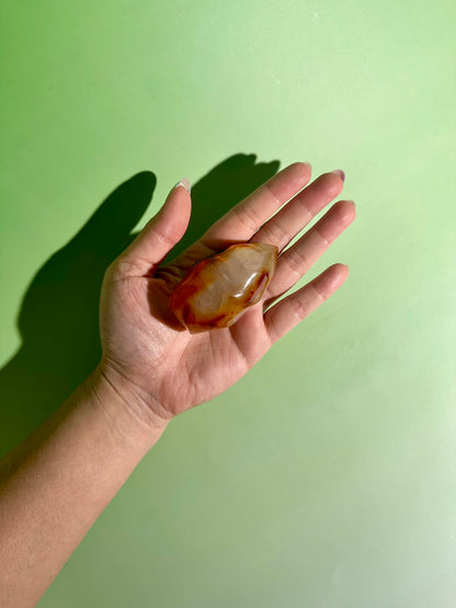 Carnelian Flame – Option B | Creativity, Passion & Joyful Energy