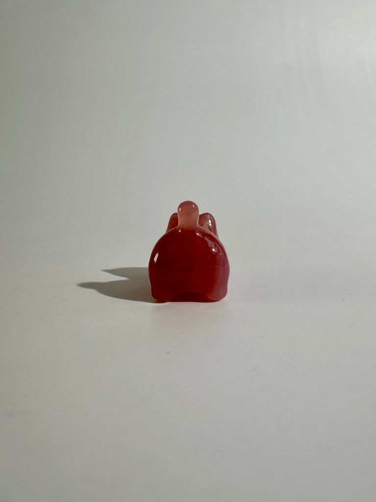 Mini Yanyuan Agate Stretching Kitty | Crystal Cat