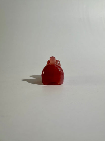 Mini Yanyuan Agate Stretching Kitty | Crystal Cat