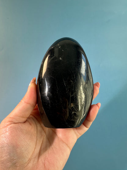 Black Tourmaline Standing Freeform – A