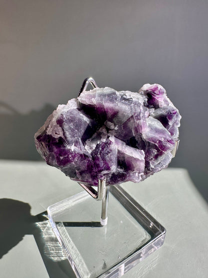 Green & Purple Fluorite Specimen – Option A