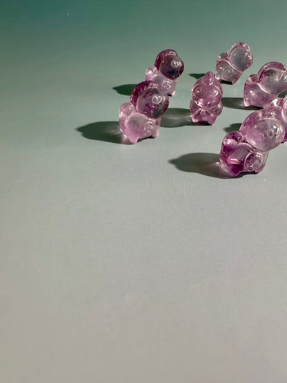 Mini Amethyst Sitting Unicorn | Crystal Carving