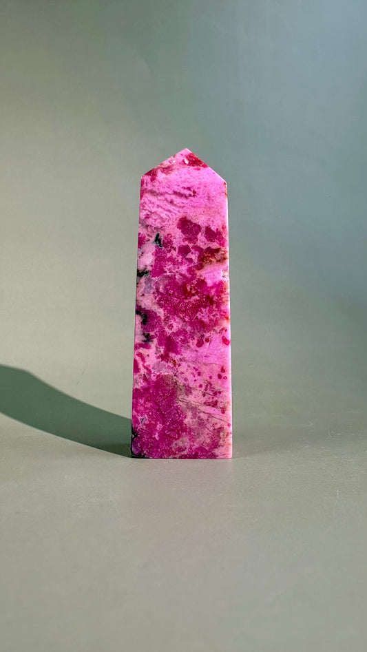 Cobaltoan Calcite Tower – Option A