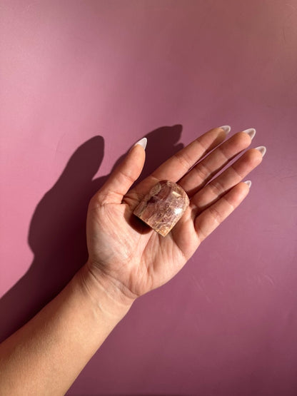 Rhodochrosite Freeform – Option A
