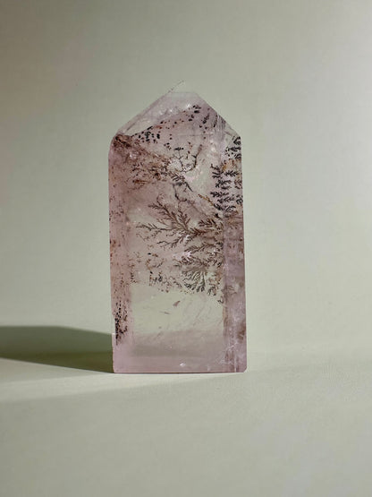 Dendritic Quartz Tower – Option N | One-of-a-Kind Collector Specimen & Growth Energy