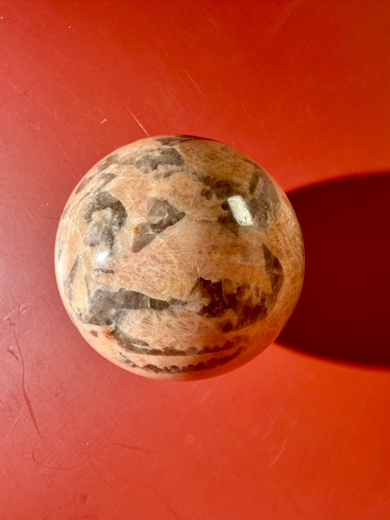 Graphic Feldspar Sphere – Option F | Harmony, Transformation & Collector Sphere