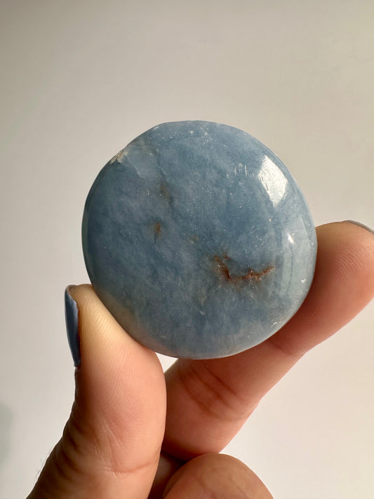 Angelite Flat Palm
