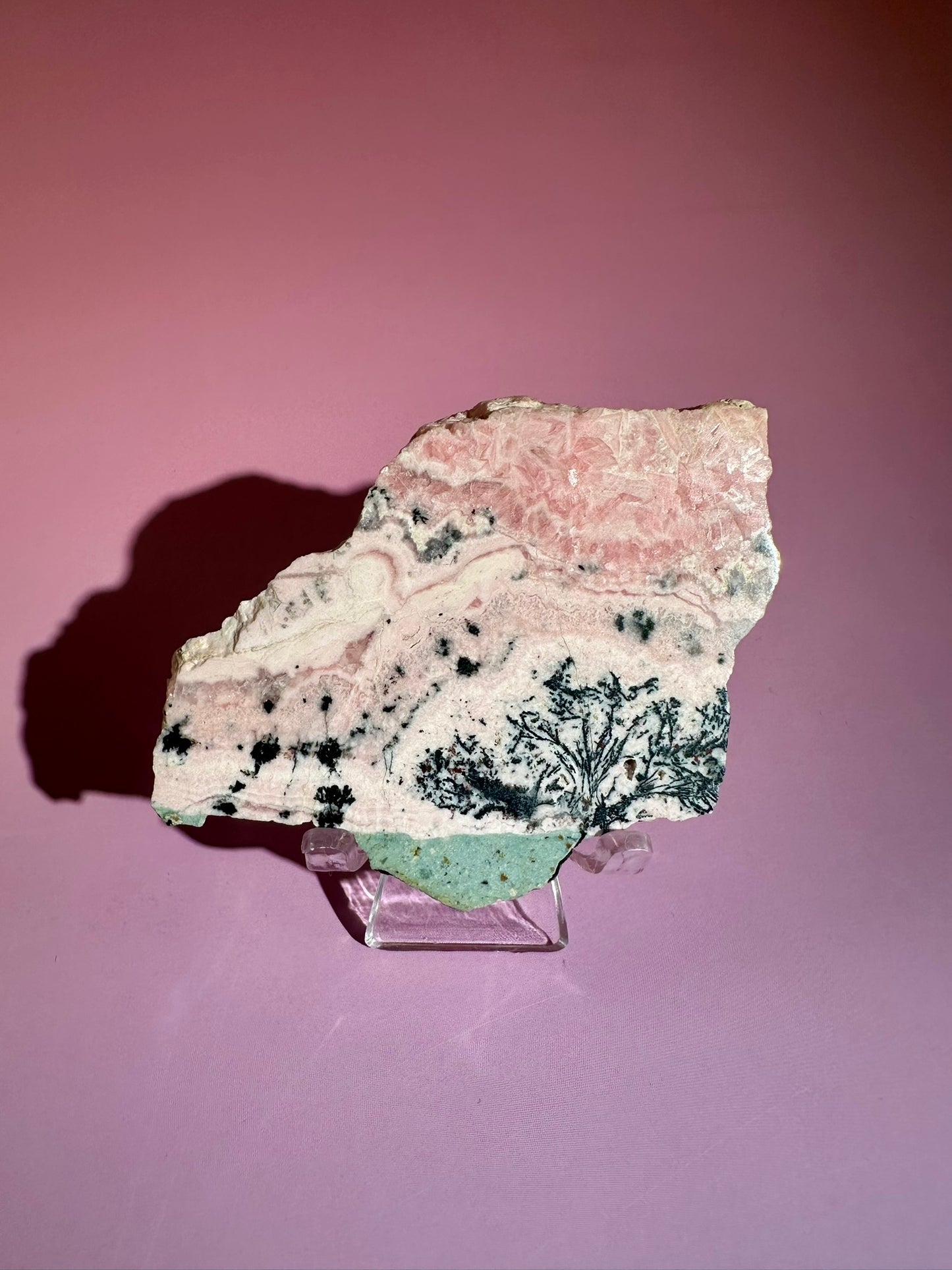 Peruvian Rhodochrosite Slab – Option D