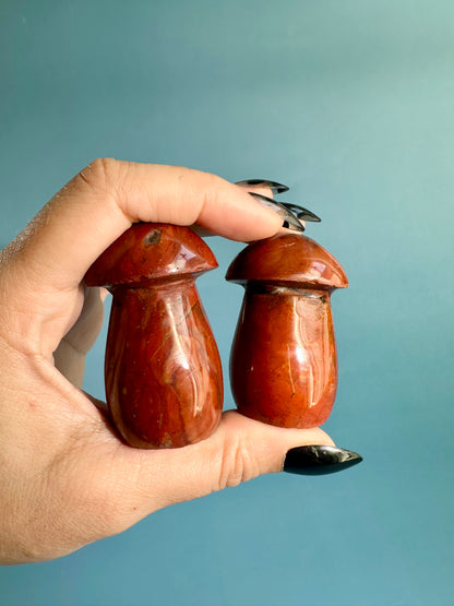 Red Jasper Mushroom