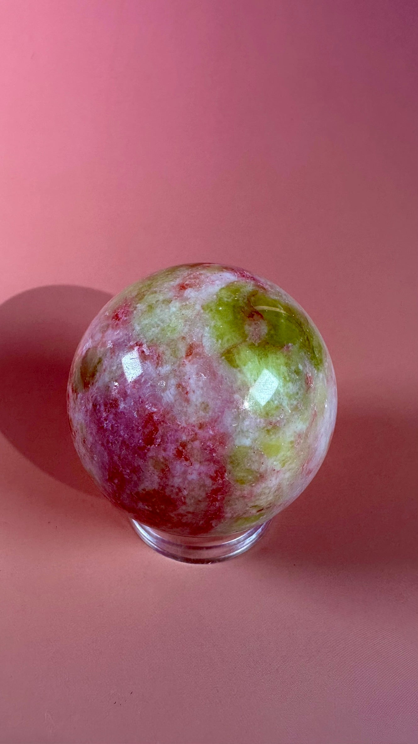 Thulite with Epidote Sphere – Option F