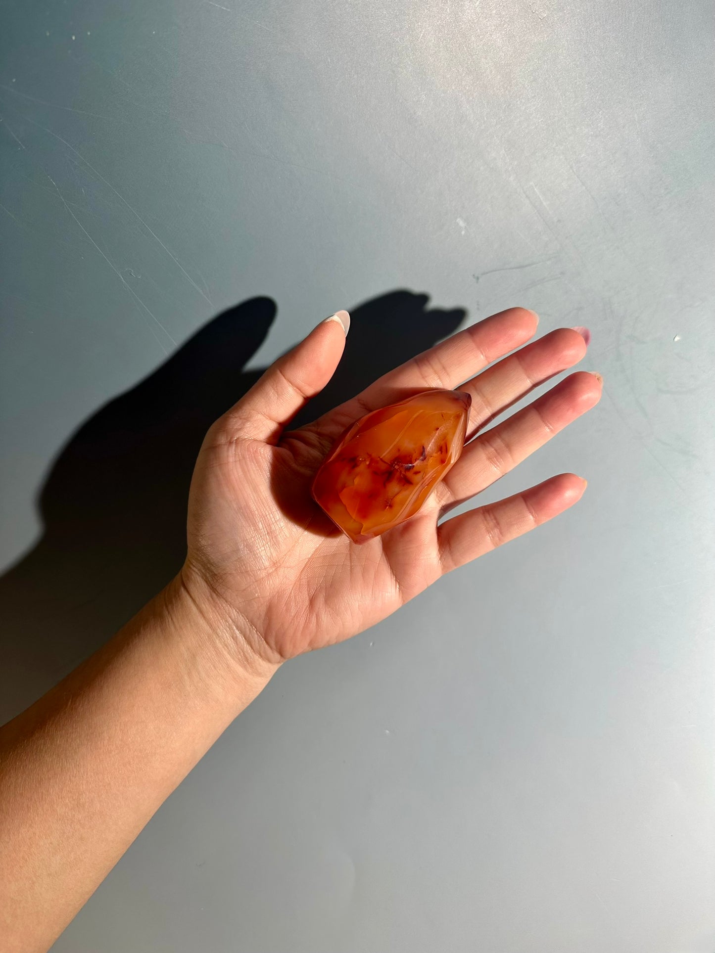 Carnelian Flame – Option A | Courage, Vitality & Empowerment Crystal