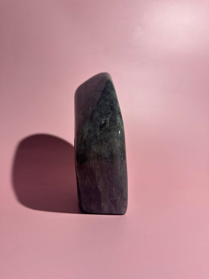 Extra Large Sunset Flash Labradorite Standing  Freeform – Option A