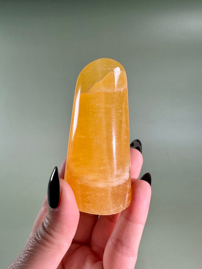 Orange Calcite Freeform - Option  B