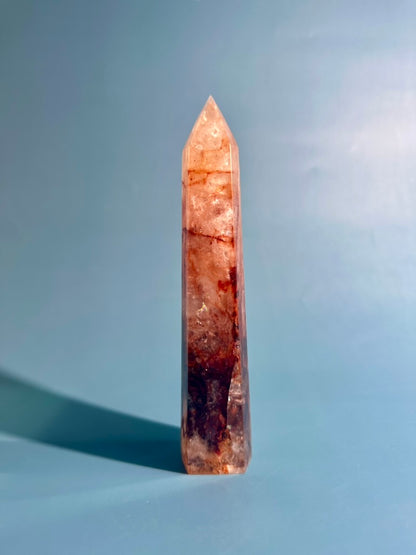 Fire Quartz Tower – Option C | Strength, Transformation & Clarity Energy