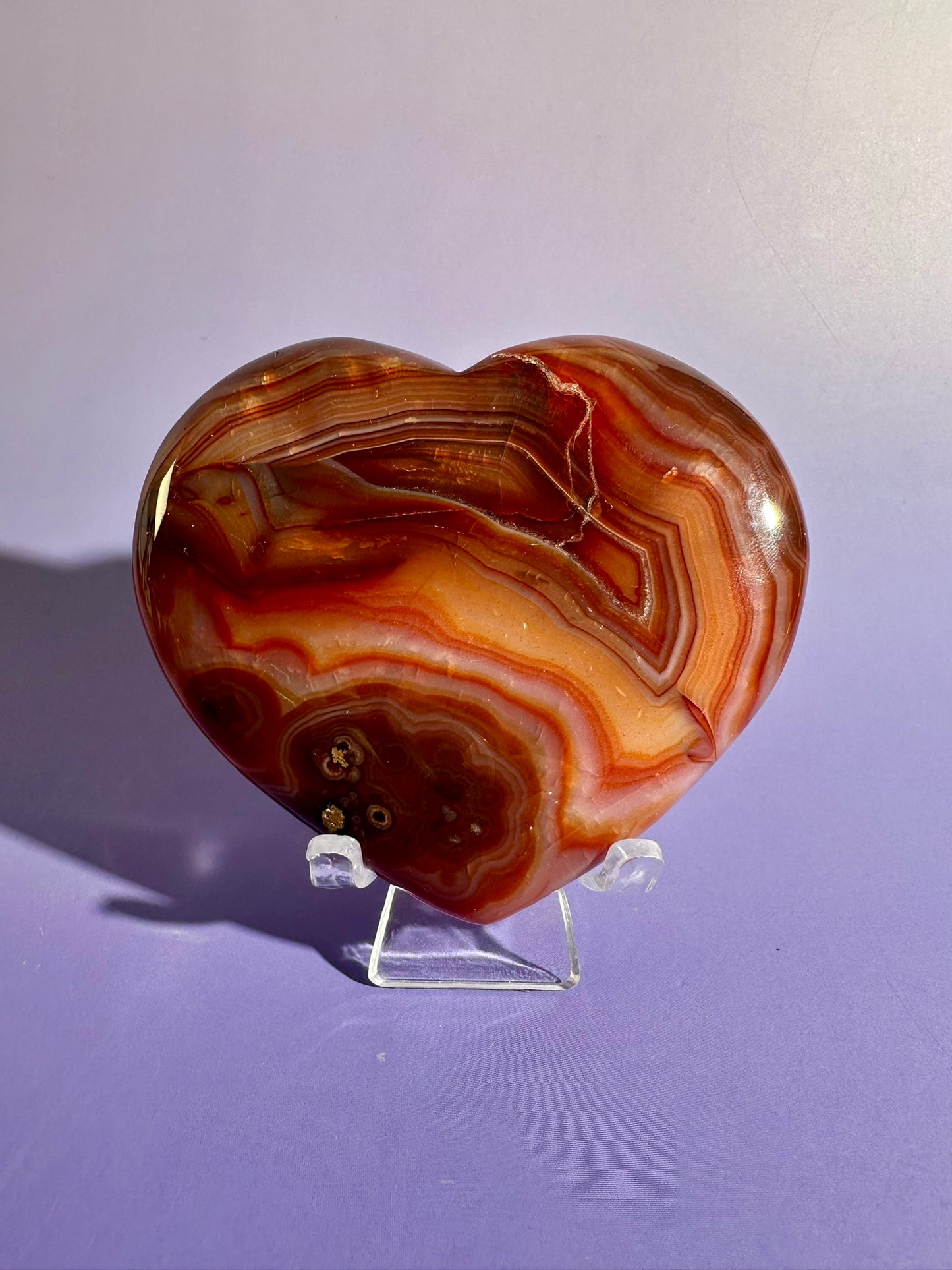 Carnelian Heart – Option E | Motivation, Joy & Positive Transformation