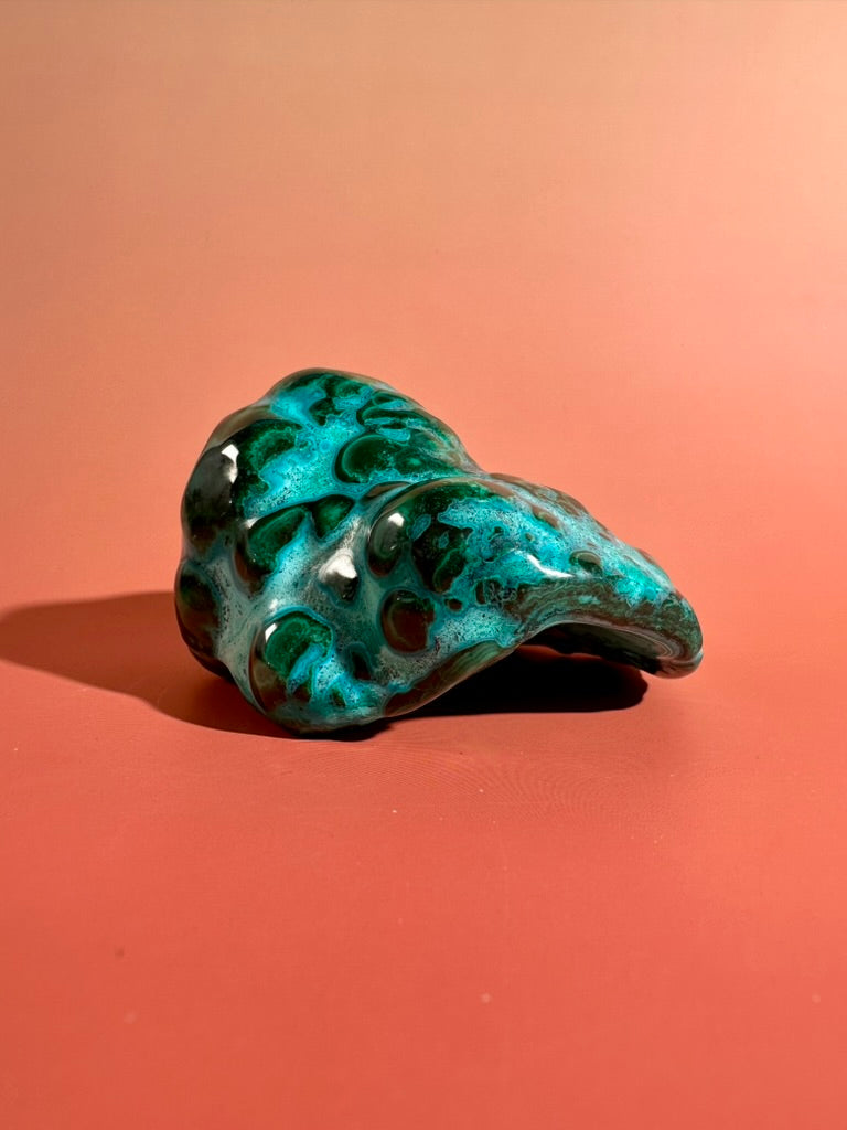 Malachite Chrysocolla Malacolla Polished Specimen Option I | Rare Congo Mineral