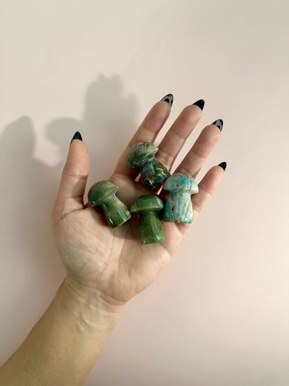 Small Sea Jasper Mushroom