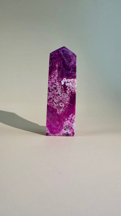 Cobaltoan Calcite Tower – Option D