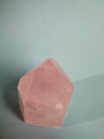 Small Rose Quartz Tower