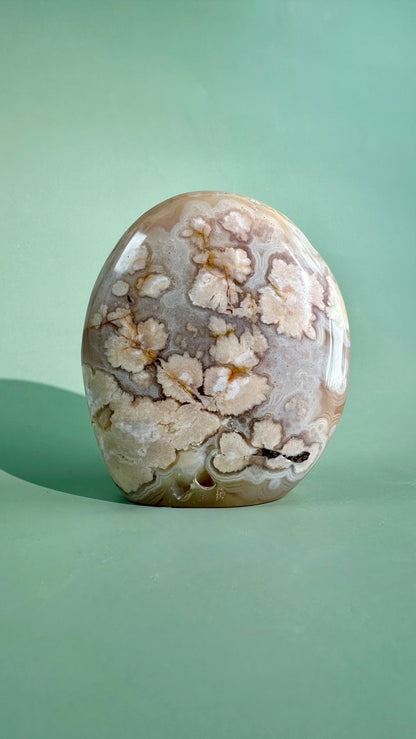 Flower Agate Freeform – Option F