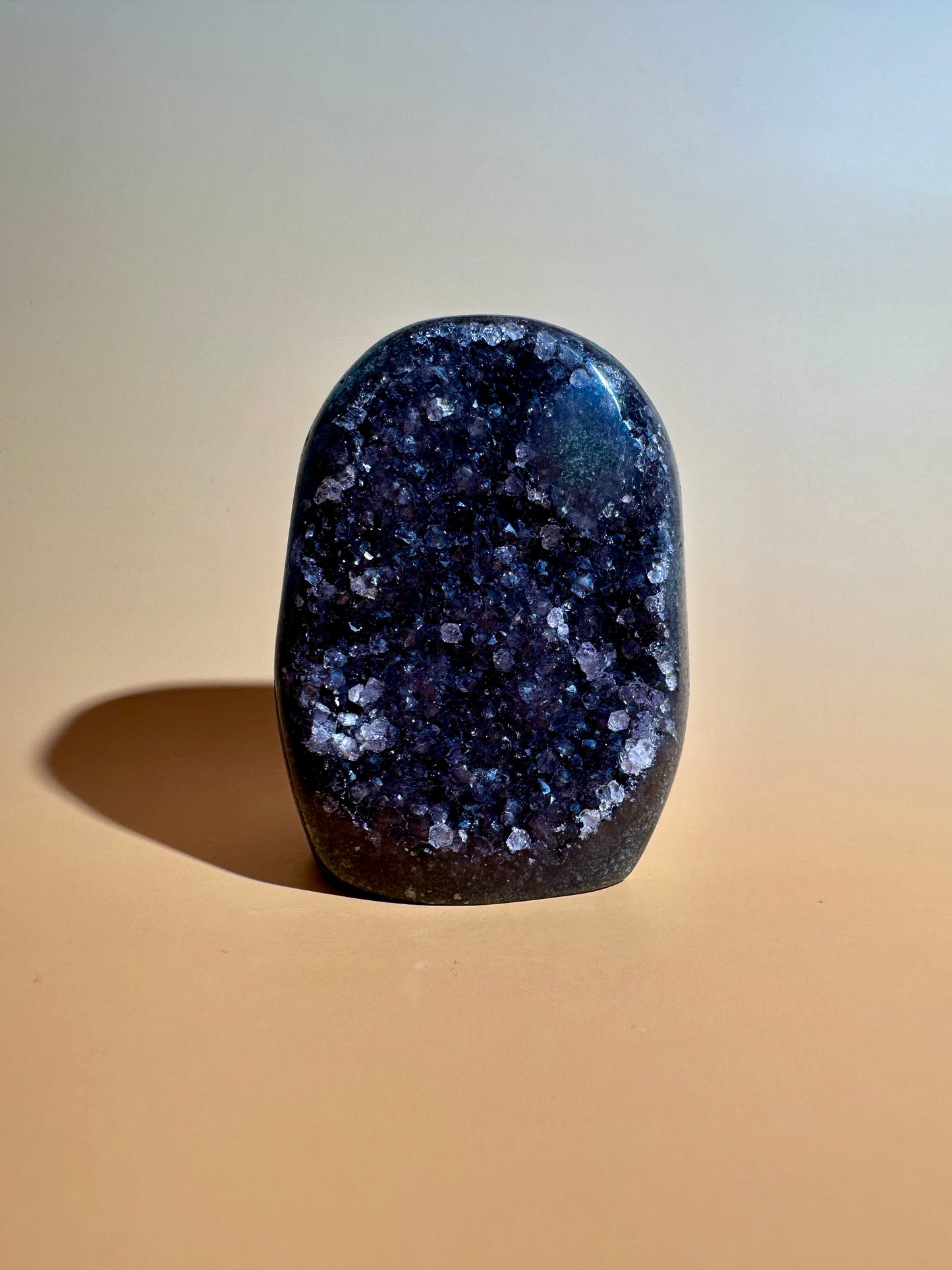 Amethyst Cut Base with Stalactite Eyes – Option B