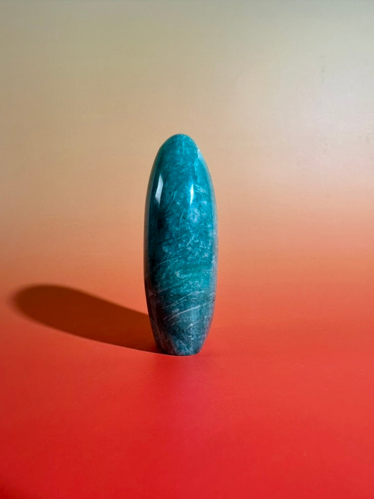 Amazonite Standing Freeform Option D | Polished Amazonite Display Crystal