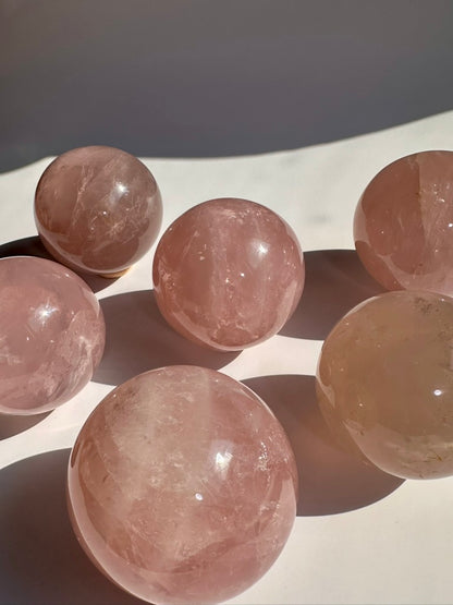 Rose Quartz Sphere