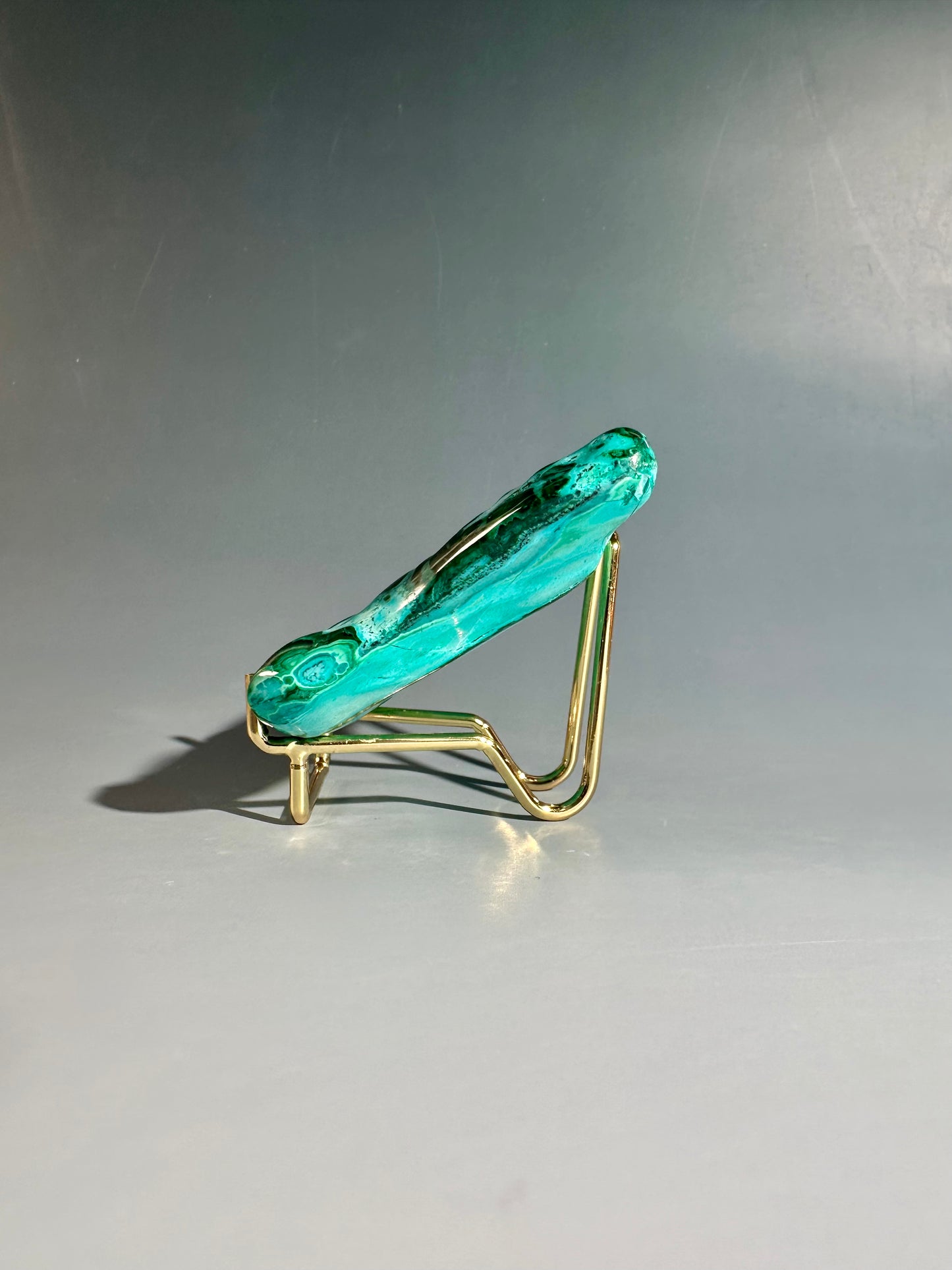Malachite Chrysocolla Malacolla Polished Specimen Option E | One-of-a-Kind Congo Mineral