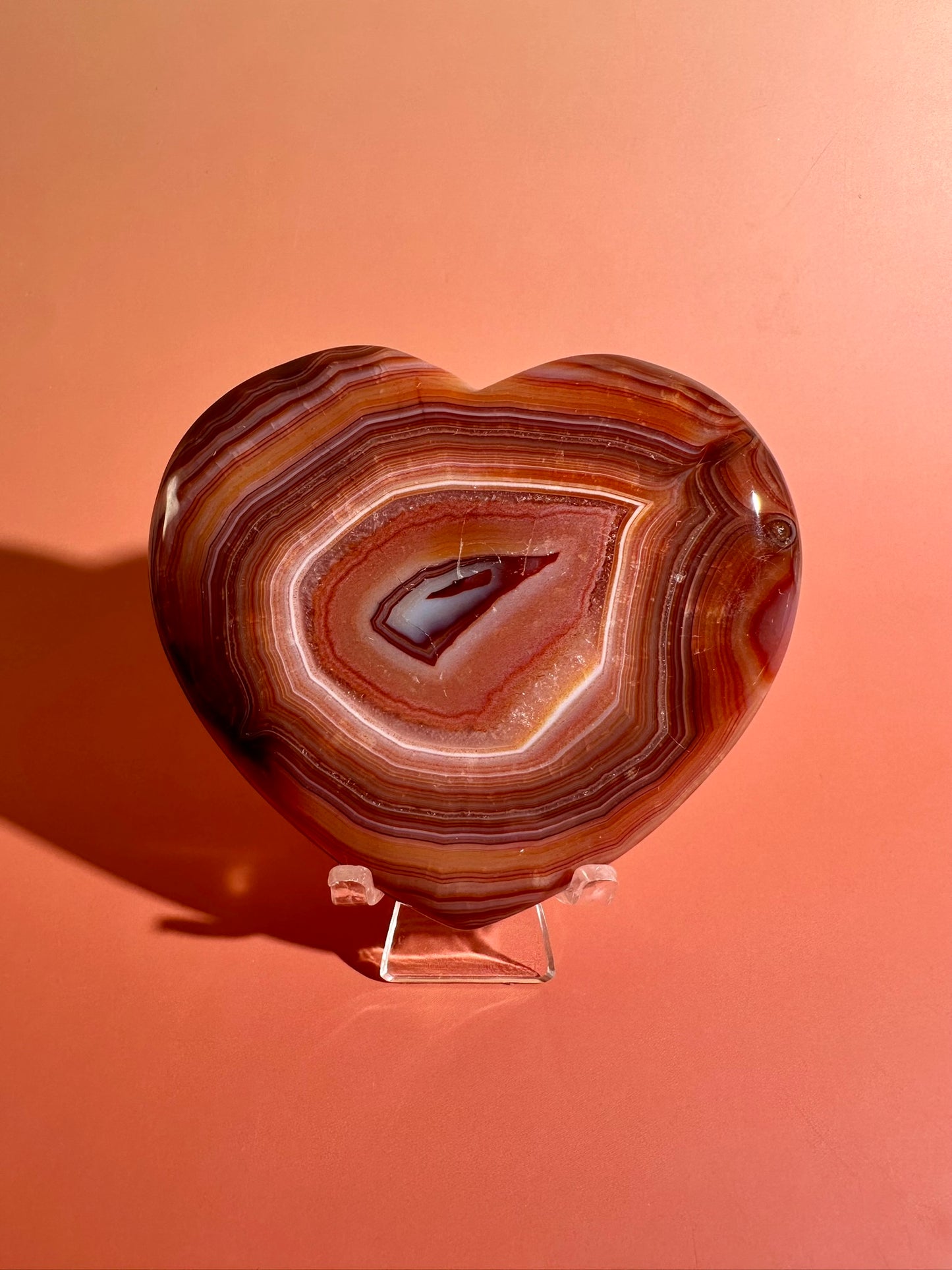 Carnelian Heart – Option G | Abundance, Courage & Joyful Living Crystal