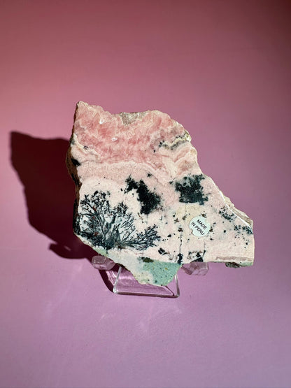 Peruvian Rhodochrosite Slab – Option D
