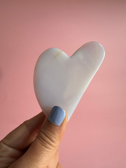 Blue Chalcedony Gua Sha Tool