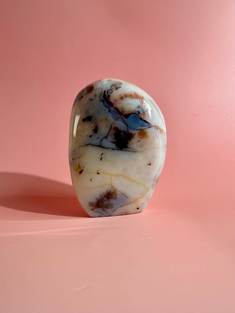 Agate Standing Freeform Option B | Natural Polished Collector Crystal