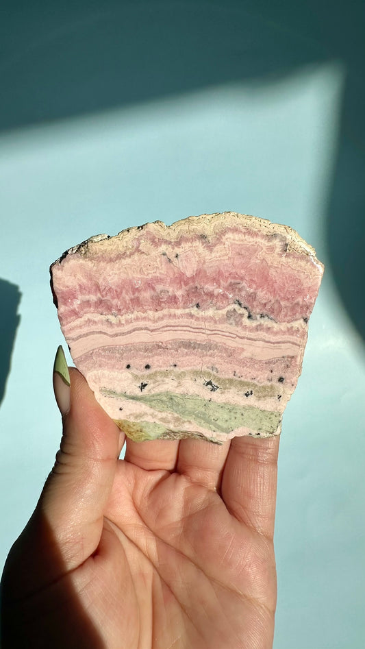 Peruvian Rhodochrosite Slab – Option B