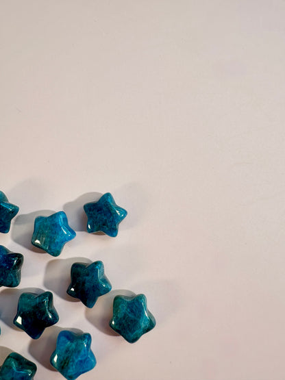 Mini Blue Apatite Star