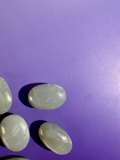 Sage Moonstone Small Palm Stone
