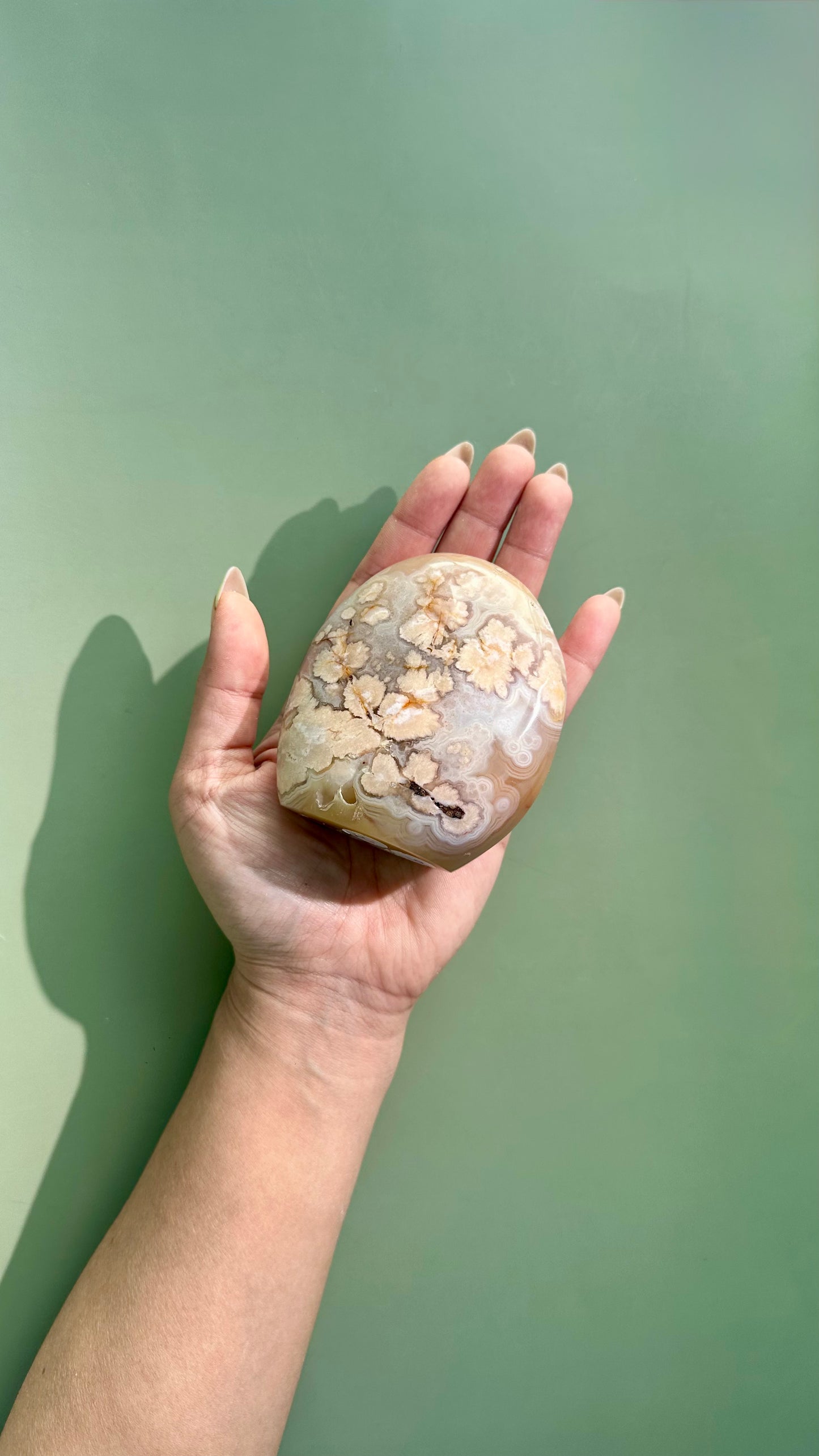 Flower Agate Freeform – Option F