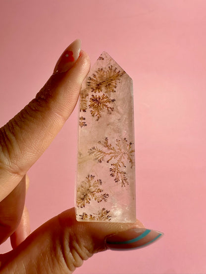 Dendritic Quartz Tower – Option L | Collector Crystal & Nature's Art