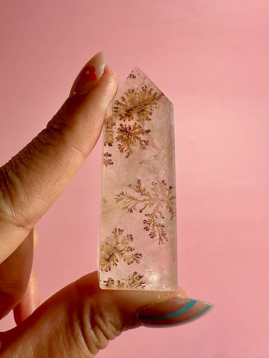 Dendritic Quartz Tower – Option L | Collector Crystal & Nature's Art