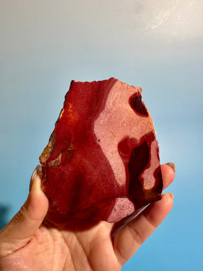 Mookaite Jasper Slab | One of a Kind Grounding, Adventure & Strength Crystal