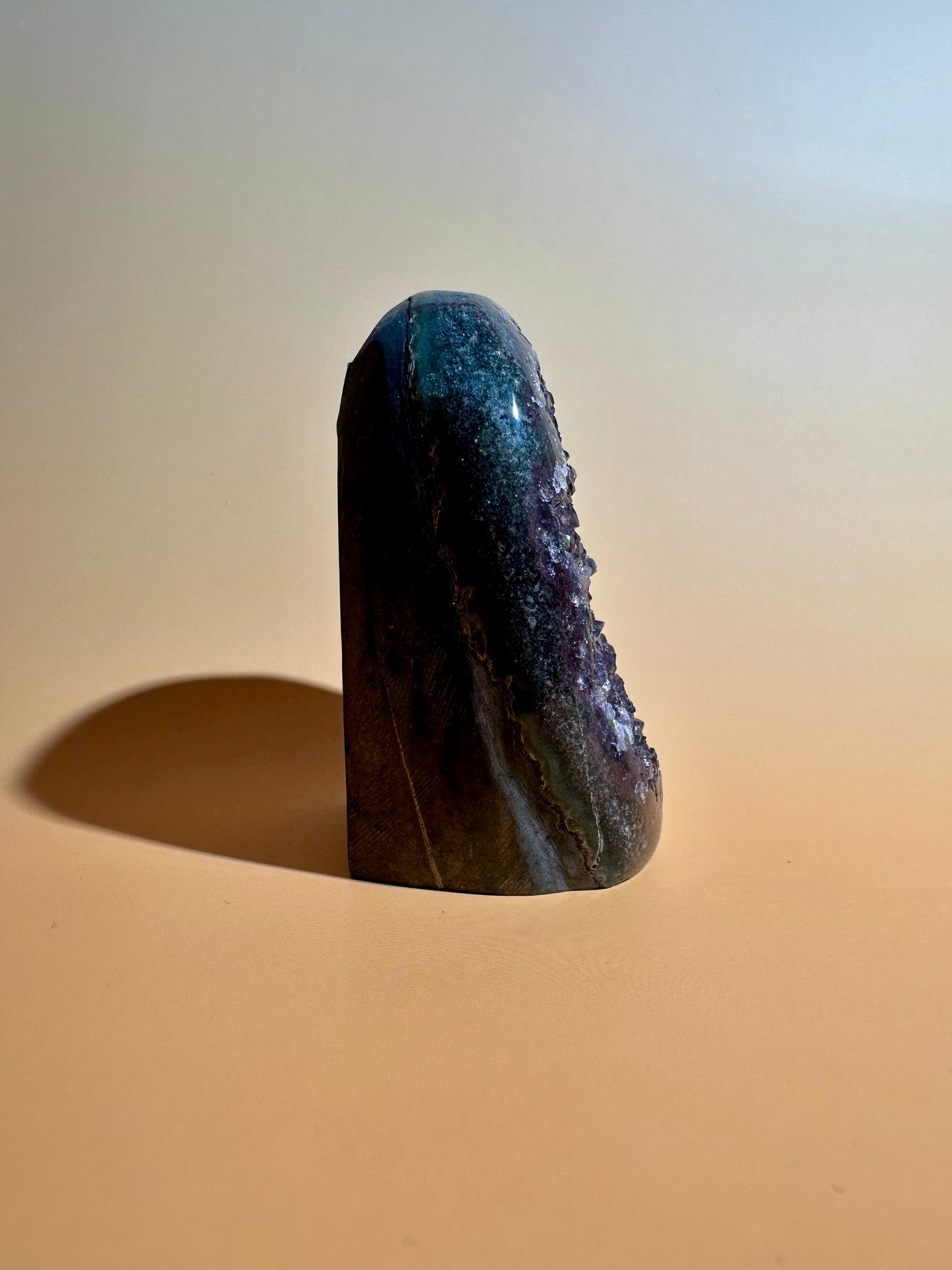 Amethyst Cut Base with Stalactite Eyes – Option B