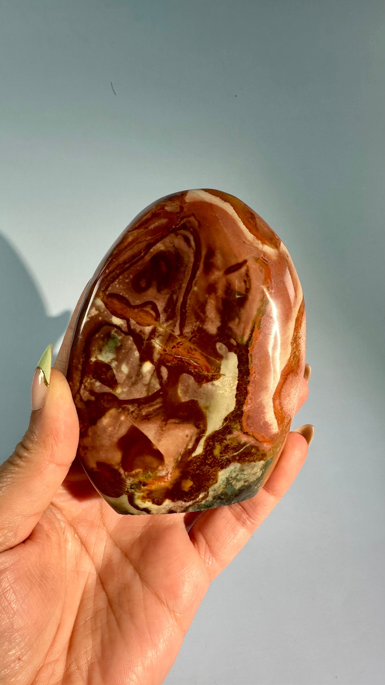 Polychrome Jasper Standing Freeform – Option E