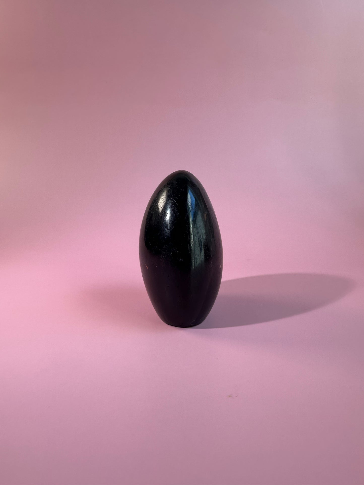 Black Tourmaline Standing Freeform – C