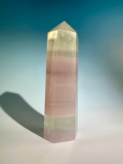 Lavender Green Fluorite Tower – Option D