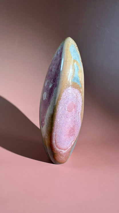 Polychrome Jasper Standing Freeform – Option G
